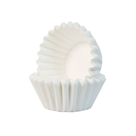 Капсула бумажная Круглая 25*16 мм. (белый) (2000шт/упак., 10000шт/кор.)