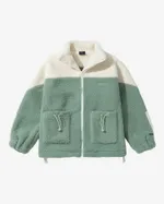 Куртка YMKASHIX Furry HTF Big Logo Зеленая