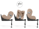 Автокресло Cybex Sirona T i-Size с базой isofix Base T Cozy Beige Plus