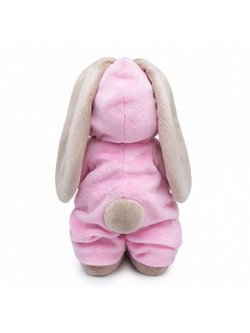 Мягкая игрушка Зайка Ми в меховом комбинезоне 25см