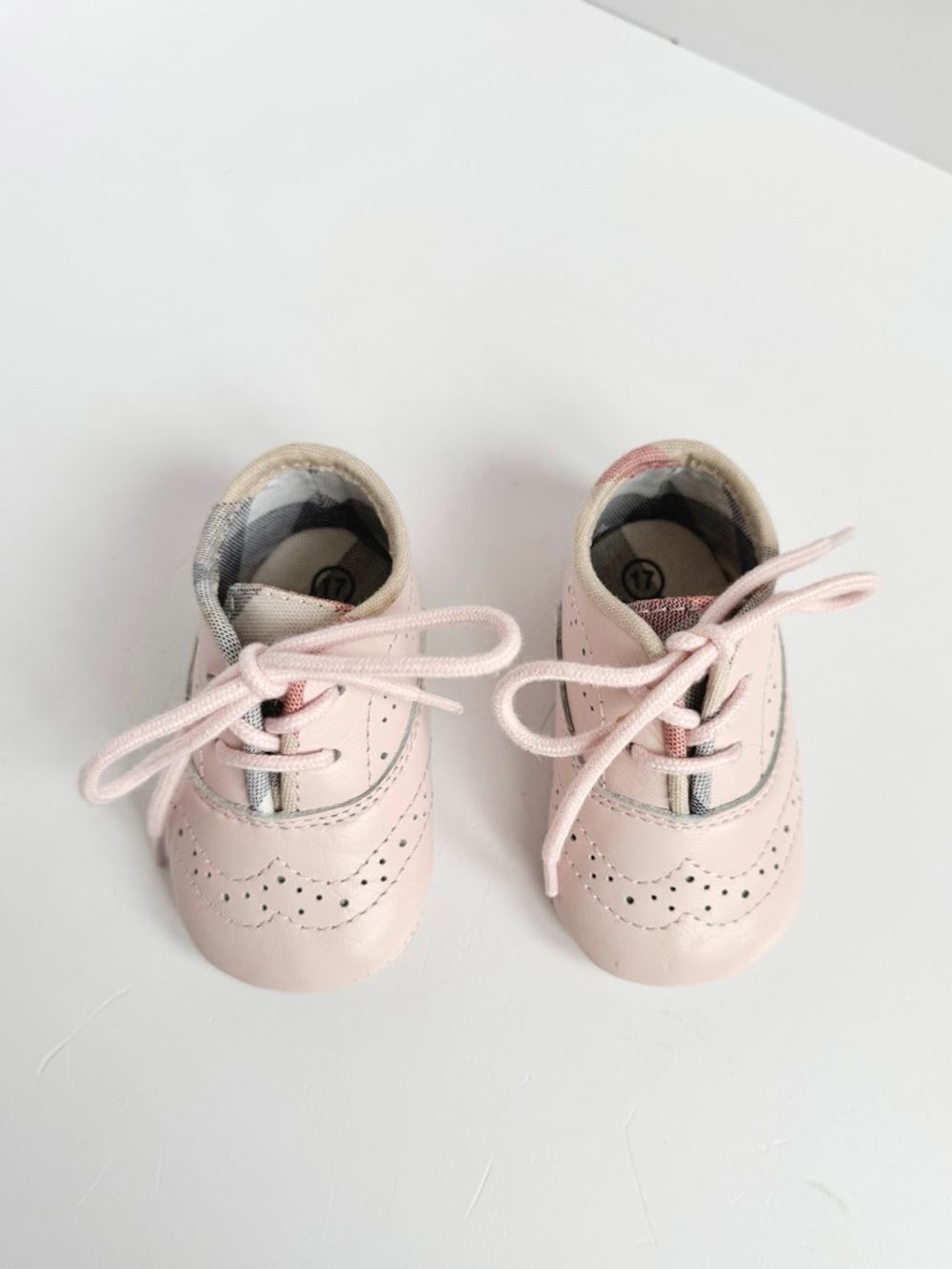 Кожаные пинетки Burberry, 17