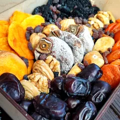 Подарок-бокс из сухофруктов и орехов «Наслаждение»