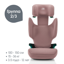 Автокресло Britax Roemer Discovery Plus 2 Dusty Rose