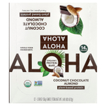 Aloha, Organic Protein Bars, Coconut Chocolate Almond, 12 Bars, 1.98 oz (56 g) Each