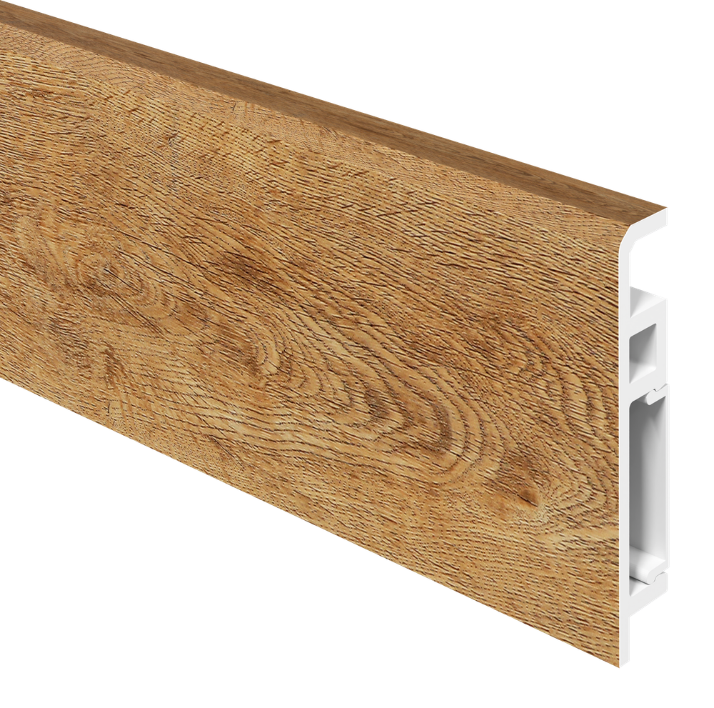 Напольный плинтус ПВХ Foresta Concept Дуб Робуста АС 005 2000х70х13 мм