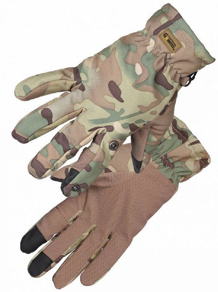 Перчатки стрелковые Thinsulate Gongtex multicam