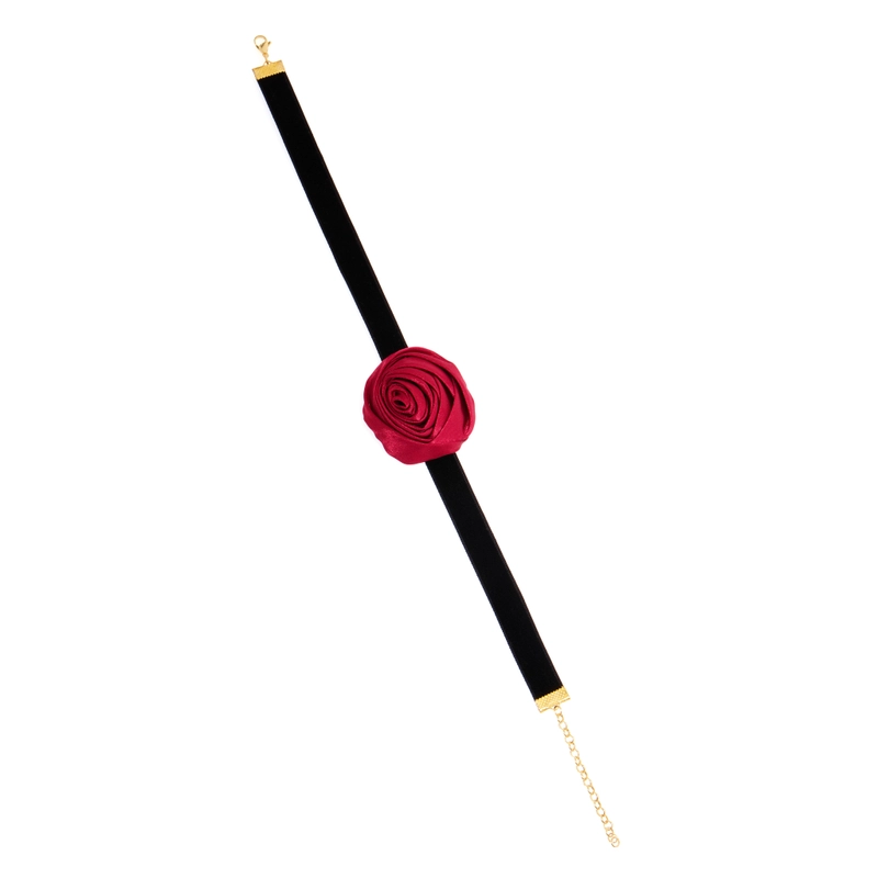 Колье Малиновая Розетт