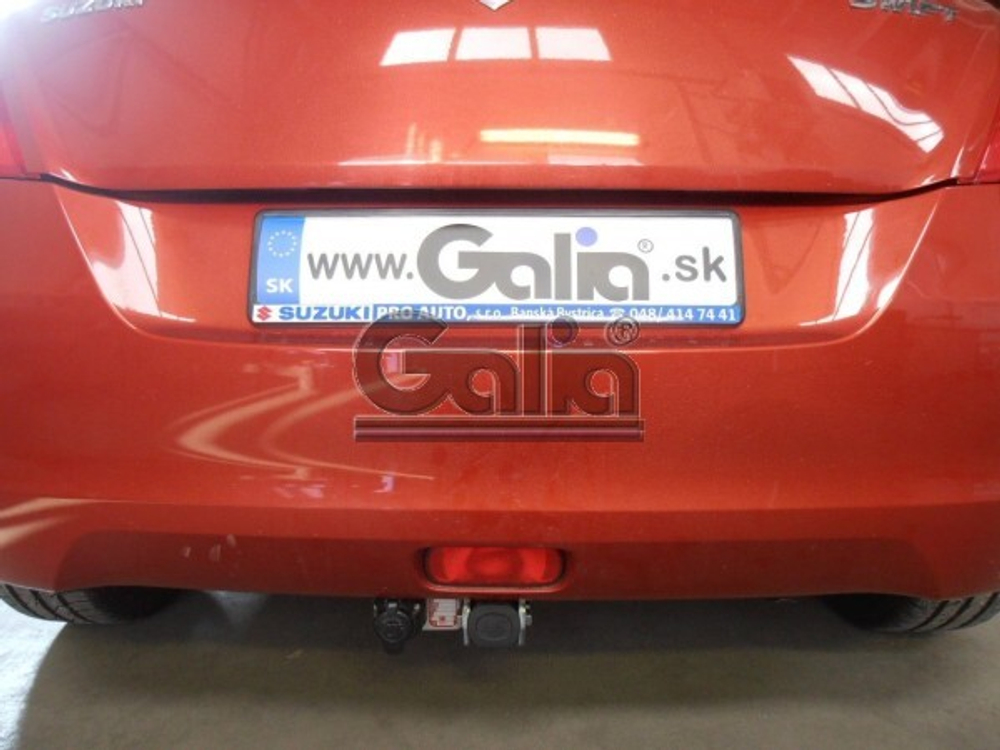 Фаркоп оцинкованный Galia S101A для Suzuki Swift хетчбек 3/5 дверей 2010-(паспорт и сертификат в комплекте)(без электрики)