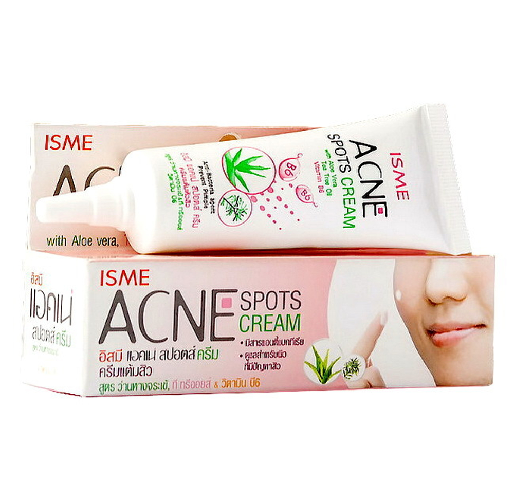 Крем от прыщей Isme Acne Spots Cream (Таиланд), 10гр