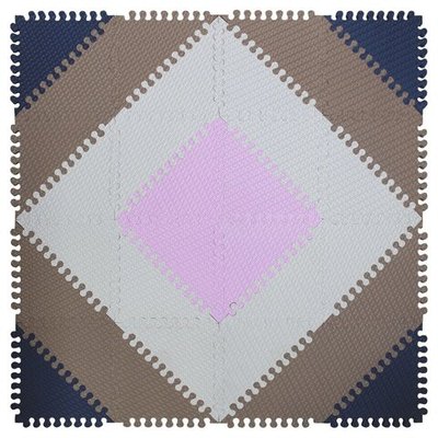 Покрытие напольное Этника-2 33х33х18/45шор (18 треугольников, 9 пазлов)