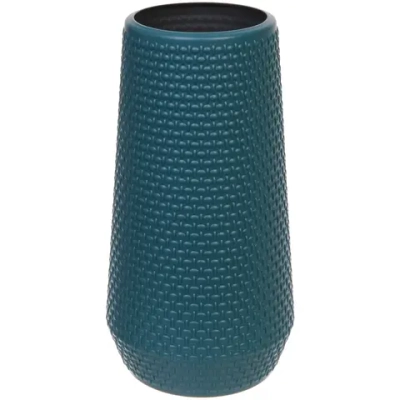 Ваза из пластика «Амели» 12*26см цвет зеленый