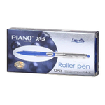 Ручка гелевая, роллер, Piano, синие чернила, серия "Smooth", 12 шт