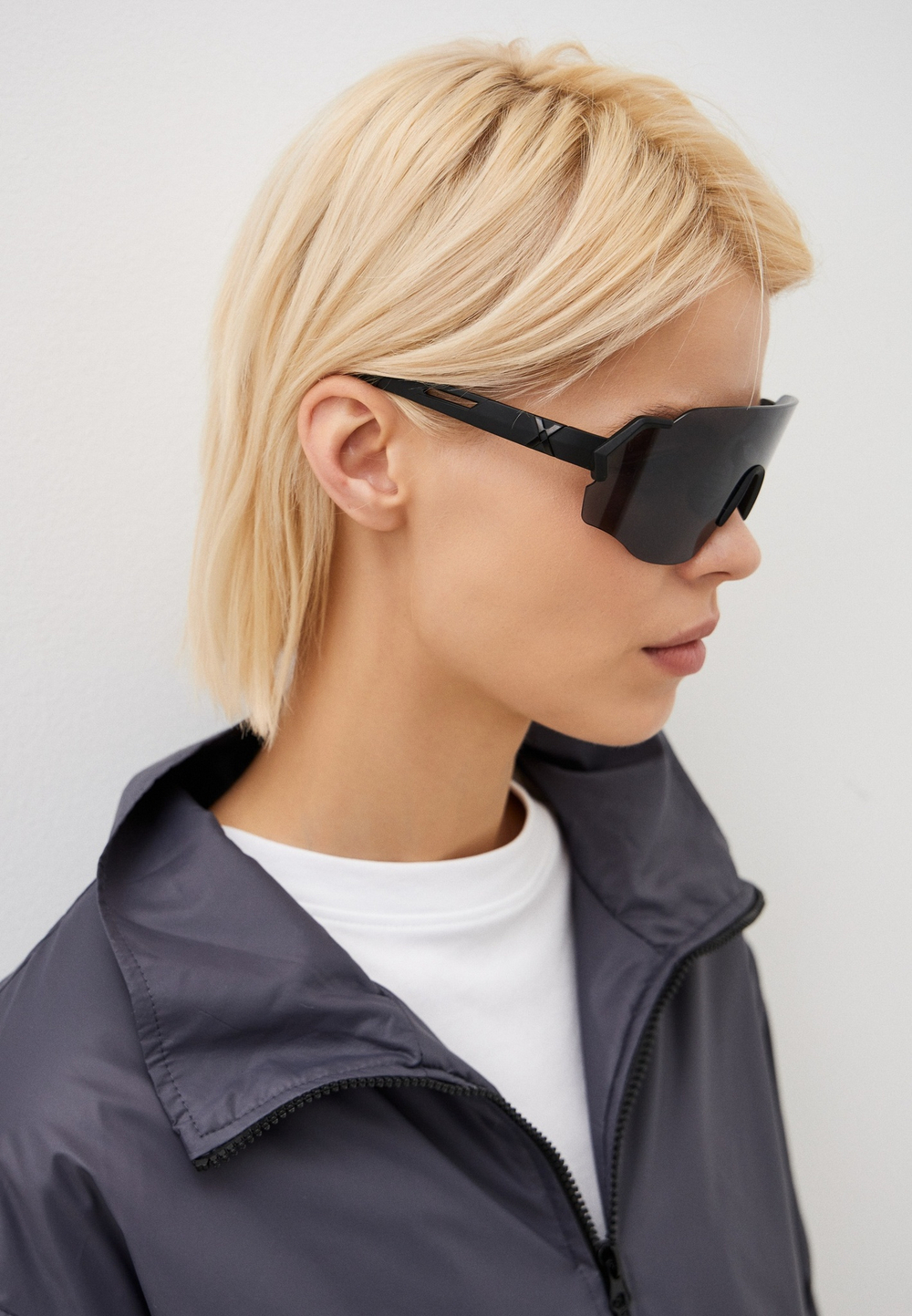 Спортивные очки с диоптриями HILX Savage (L) / Matt Black / Black Lens