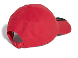 Теннисная кепка Adidas 3-Stripes New Logo Baseball - красный