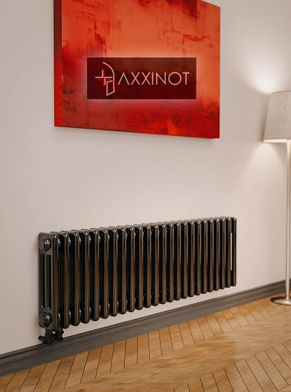 Axxinot Sentir 3030 - трехтрубный трубчатый радиатор высотой 300 мм, нижнее подключение