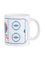 Кружка керамическая с хоккейной площадкой ХК "Шанхайские Драконы"