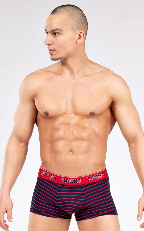 Мужские трусы R-123 Синий-Красный