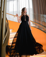 платье макси, вечернее