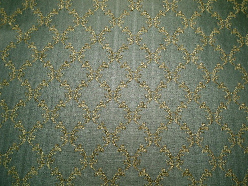 Жаккард Букет скань бирюза