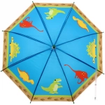 Зонт детский полуавтомат «Дракончики», 8 спиц, d-85см, длина в слож. виде 66см