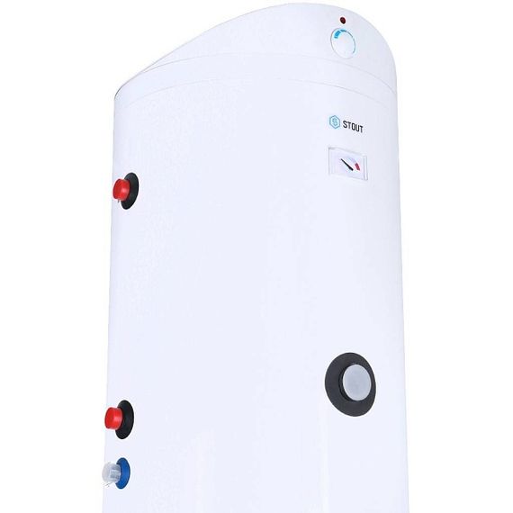 Бойлер комбинированного нагрева напольный Stout 150 л., ТЭН 2 кВт