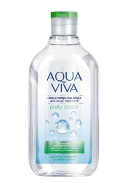 Мицеллярная вода "Agua Viva" для жирной и комбинированной кожи 300мл. Ромакс