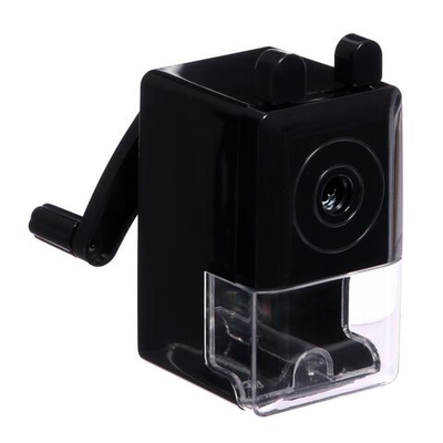 Точилка механическая с контейнером Классика , МИКС