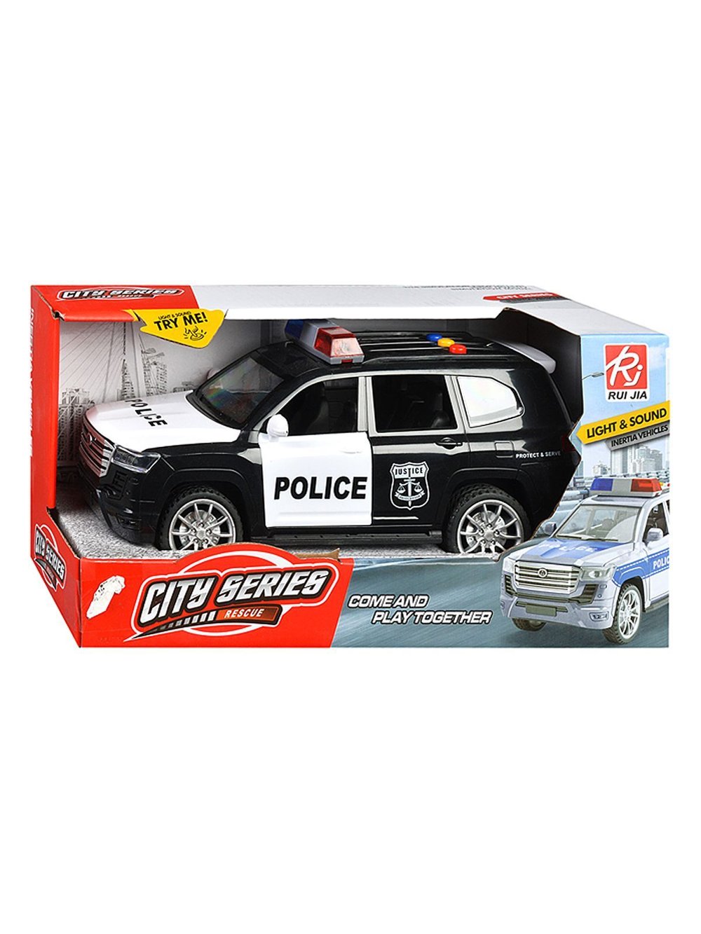 Машинка для игры Патруль со светом и звуком (RJ5508B)