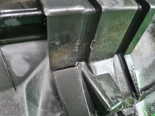 Юбка заднего бампера Kia Sorento 4 (2020-2023)