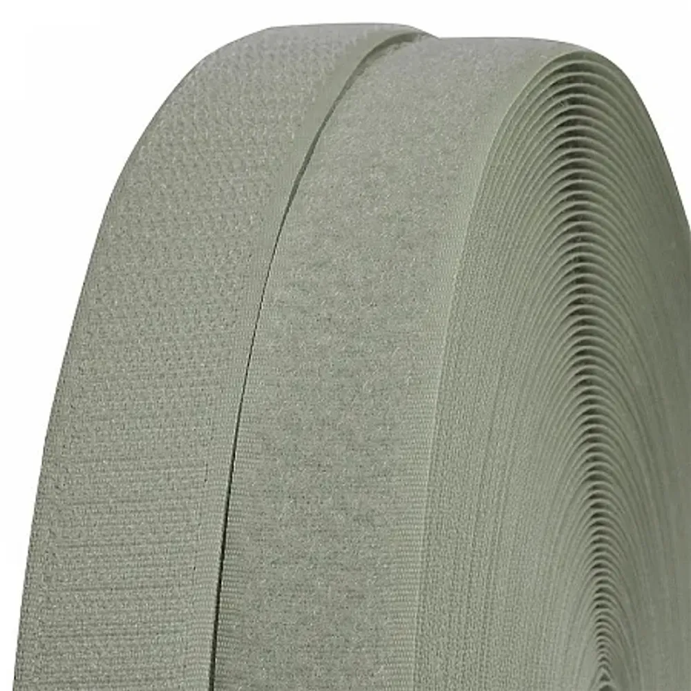 Велкро &quot;липучка&quot; комплект, ш. 2,5 см, св.серый