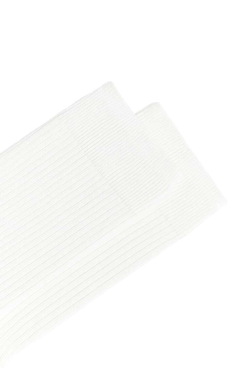 ZARA НОСКИ В РУБЧИК, ЖЕЛТОВАТО-БЕЛЫЙ