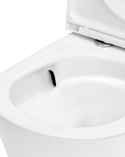 Подвесной унитаз TECEspring MODEL K с сидением белый