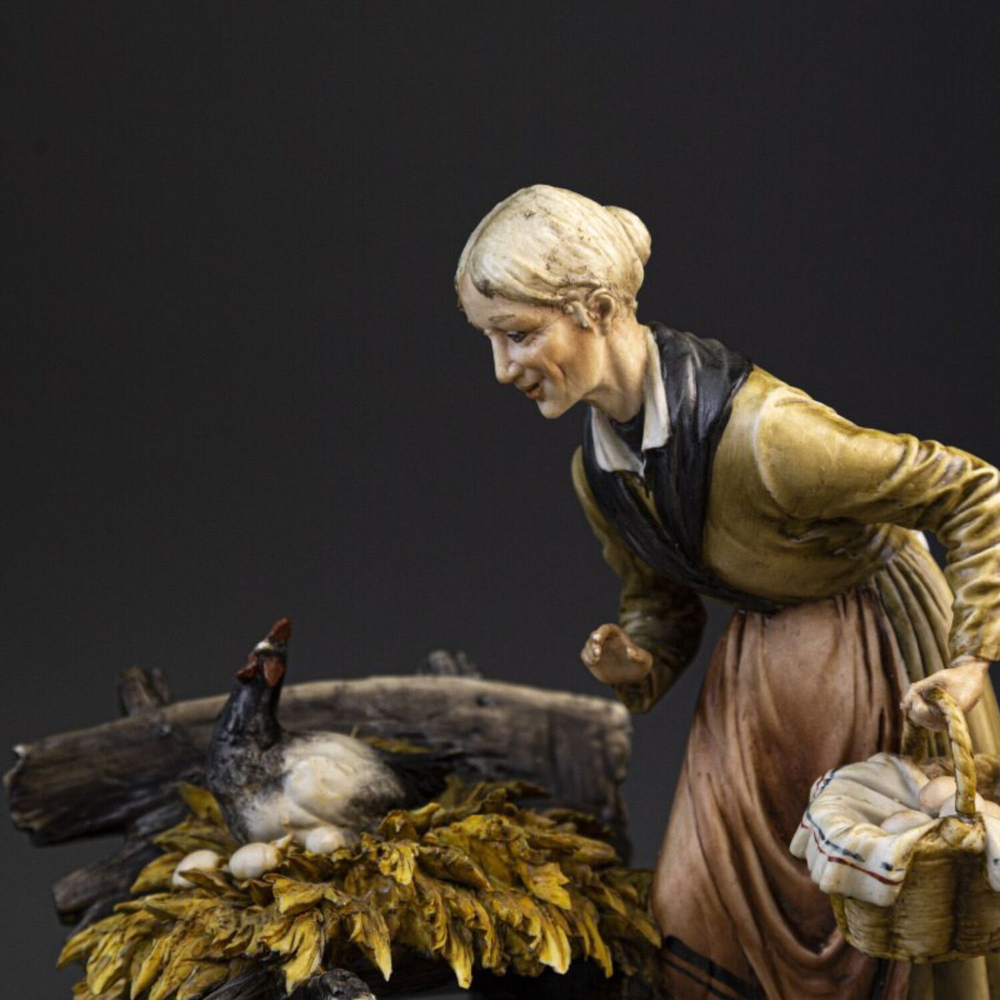 Фарфоровая мануфактура Capodimonte. «Сбор Яиц»