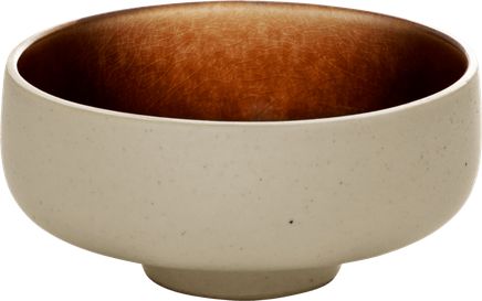 NARA BROWN - Салатник с декором D=16 см, H=6,2 см 710 мл цвет: бежево-коричневый; керамика NARA BROWN артикул 7013116/016150, PLAYGROUND