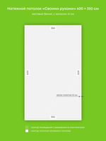 Натяжные потолки 19.5 м2, 15 м2, 21 м2