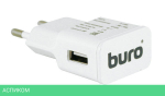 Сетевое зарядное устройство Buro TJ-159W белый