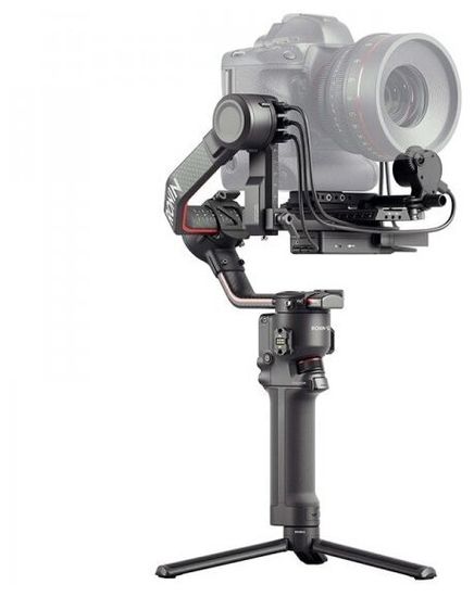 Электрический стабилизатор для зеркального фотоаппарата DJI RS 2 Pro Combo черный