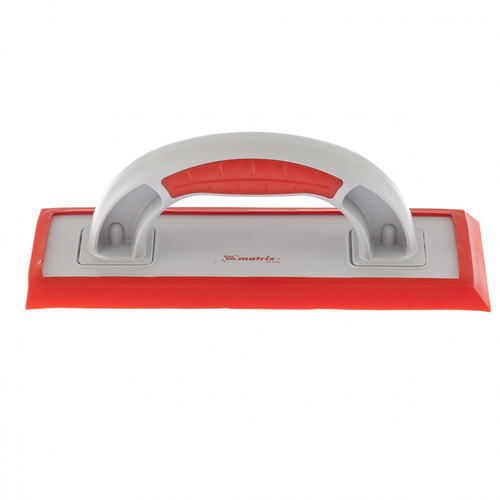 86803 Терка пластмас. для эпоксидной затирки, сменное резиновое покрытие, 250х95мм, 2-комп. ручка Matrix