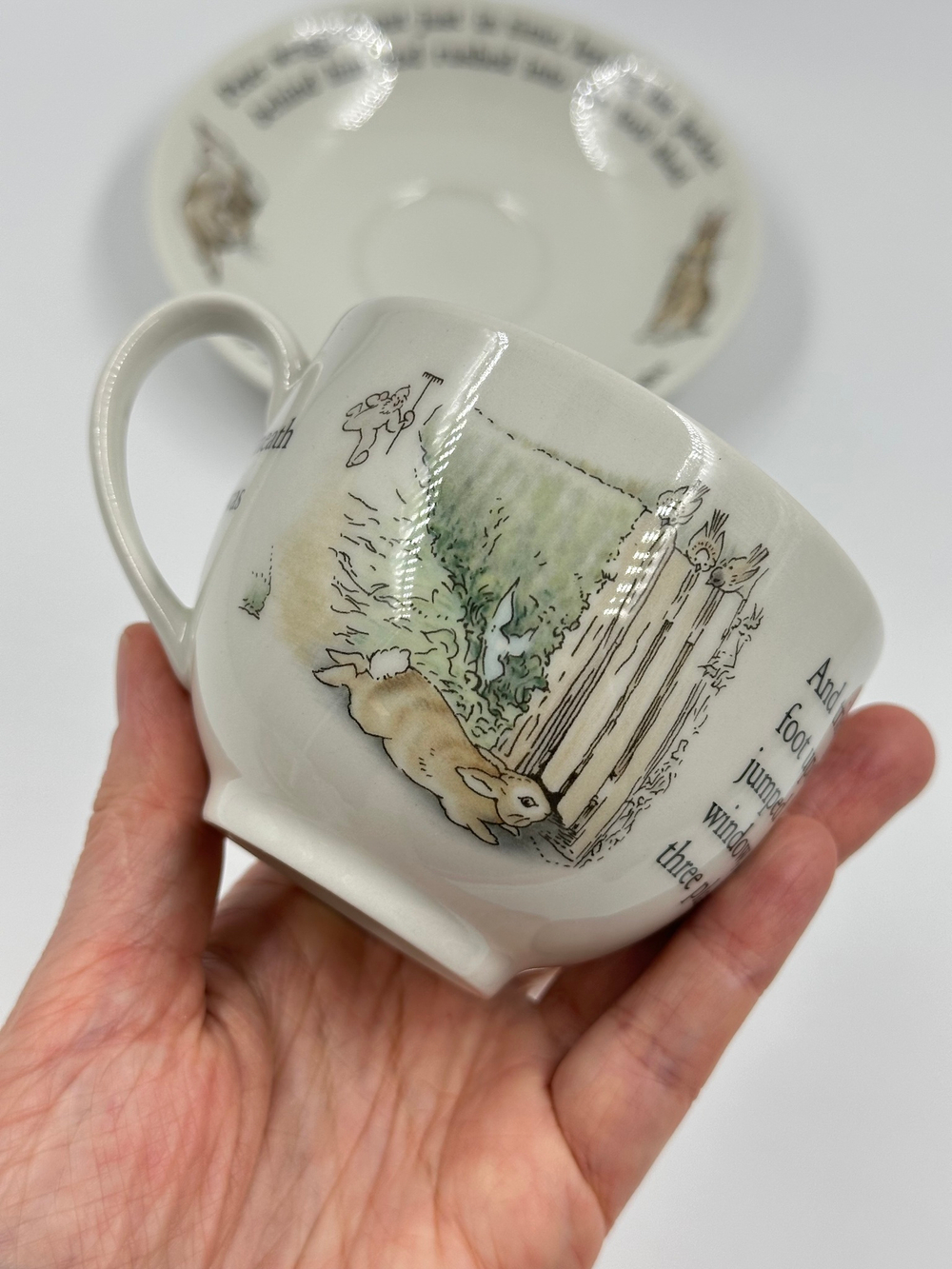 Чайная пара Peter Rabbit, Wedgwood