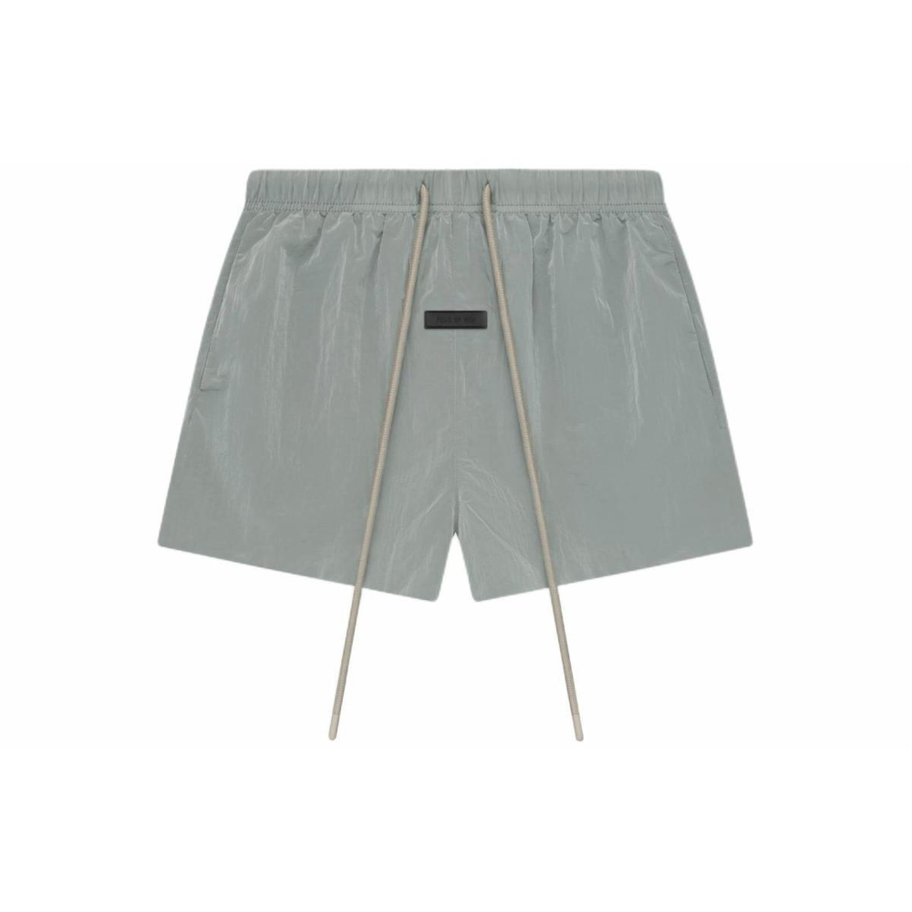 Шорты Fear of God Essentials SS24 Crinkle Nylon Running Short / Seal, 160SP244135F