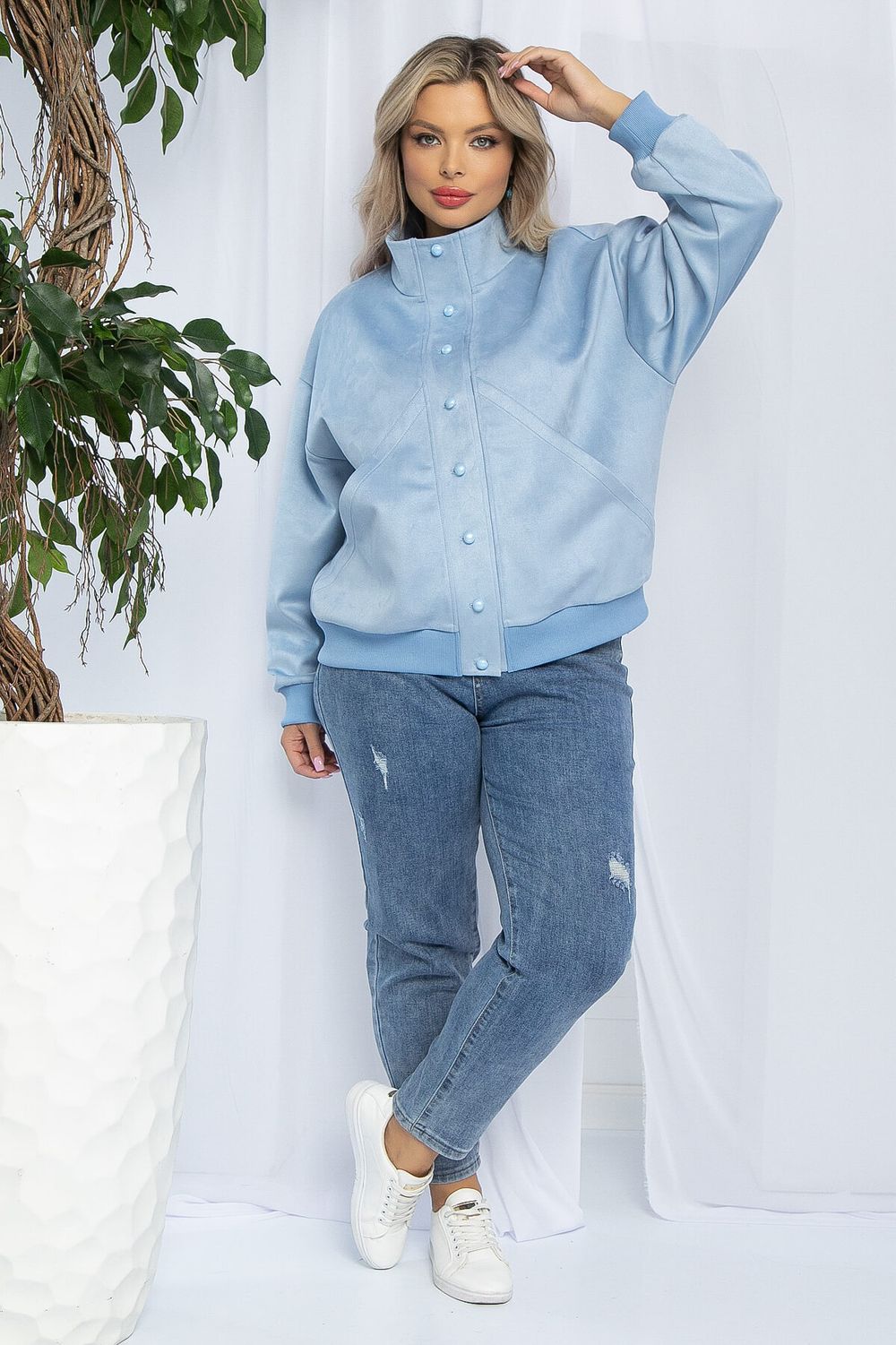 Бомбер Моя мечта (голубой) Б13117-13М LT Collection