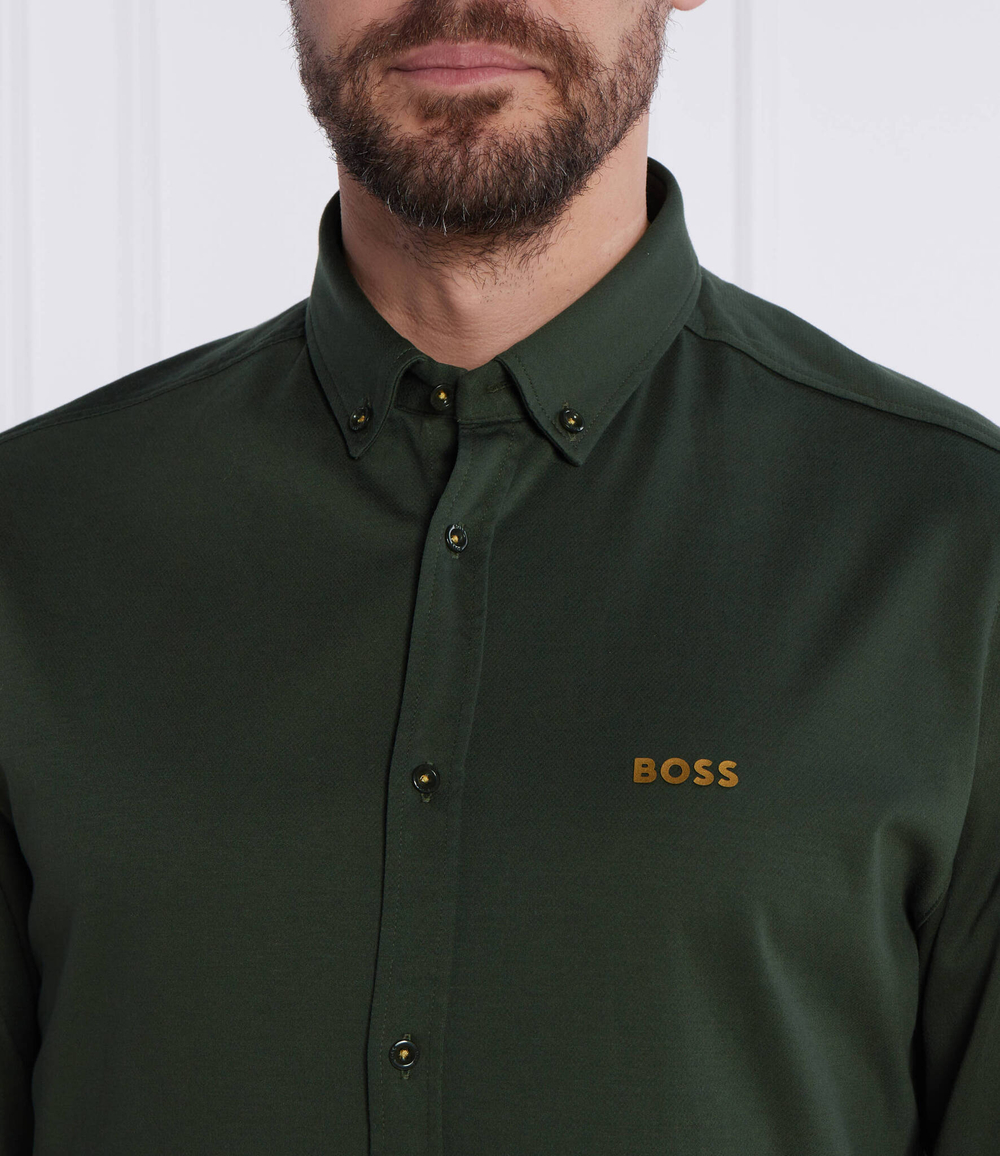 Рубашка B_Motion_L BOSS GREEN - темно-зеленый(50509742)