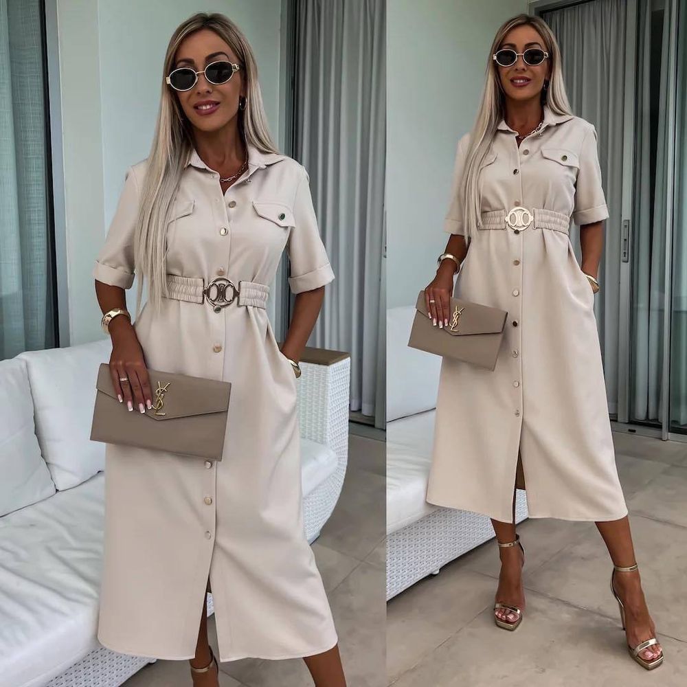 Платье-рубашка УК-9325-1 Фабрика Моды