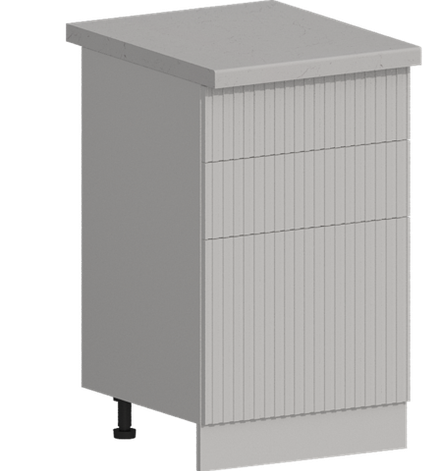 Кухня Модуль ШН3Я 500 Белый / Белый