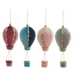 GAEM Украшение новогоднее "Воздушный шар" , L7 W7 H19 см, 4в.