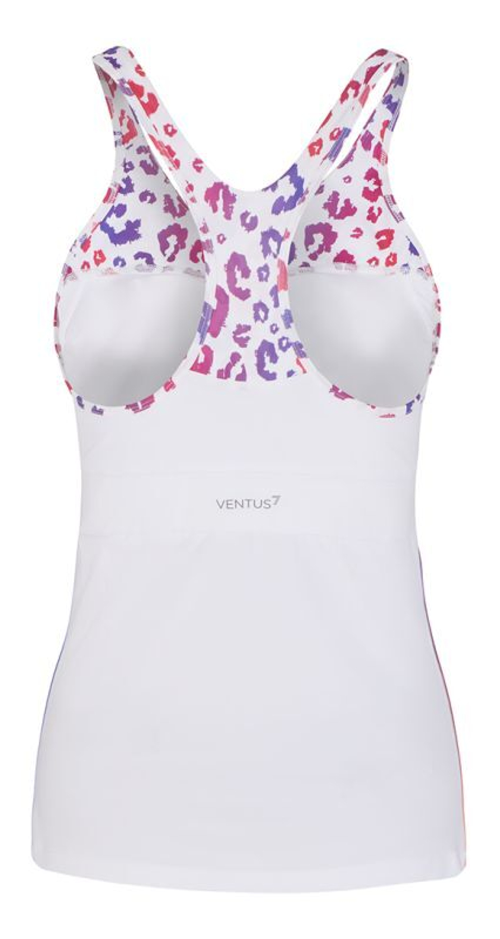 Женский топ теннисный EA7 Women Jersey Tank - white