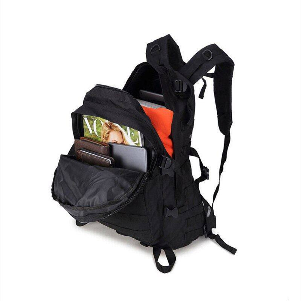 Тактический рюкзак 40л / чёрный