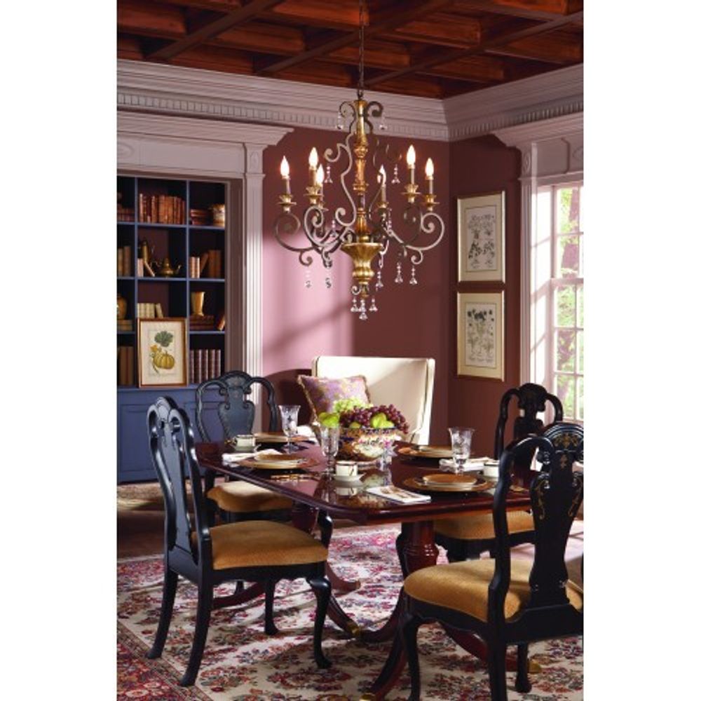 Люстра "Маркетте Голд 6"