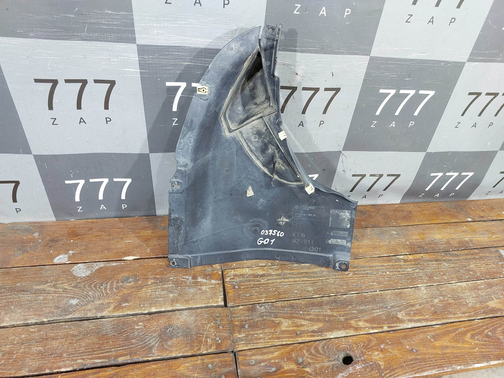 Пыльник бампера передний правый BMW X3 (G01) 17-нв Б/У Оригинал 51717445680