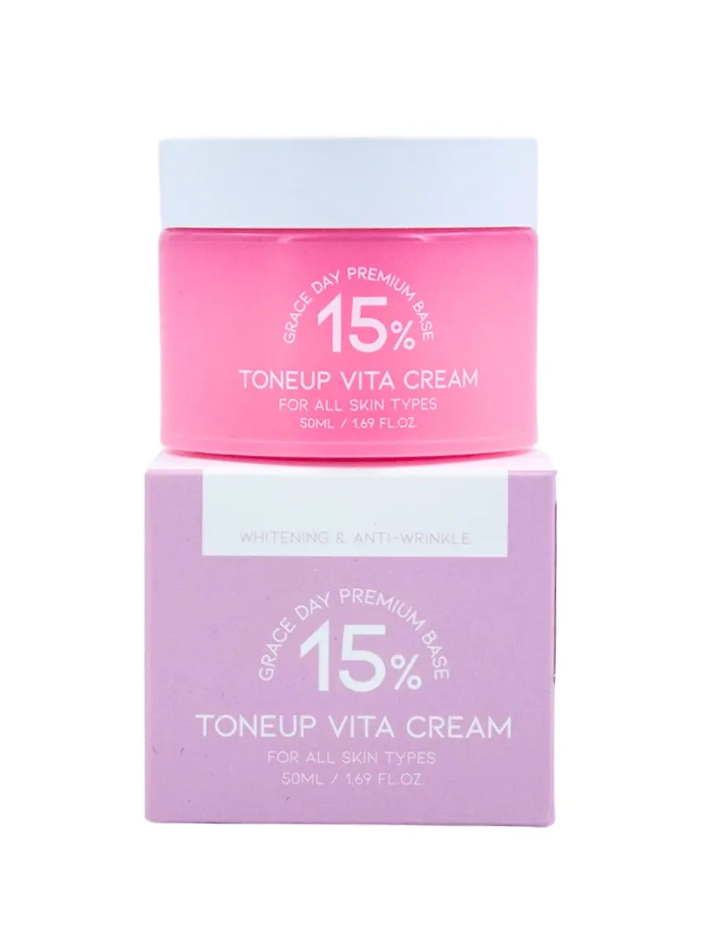 GRACE DAY - КРЕМ ДЛЯ ЛИЦА С ВИТАМИНАМИ TONE UP VITA 15% CREAM, 50 МЛ.